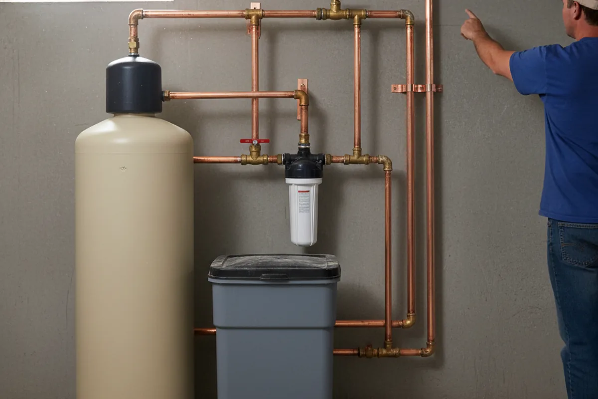 Whole-house water treatment system installed in Deerfield